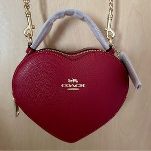 Coach Red Heart Purse